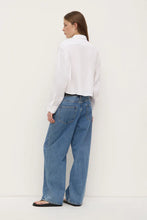 Load image into Gallery viewer, Lilah Linen Boxy Shirt-White