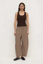 Load image into Gallery viewer, Elaine Washed Cotton Pant-Dark Sand