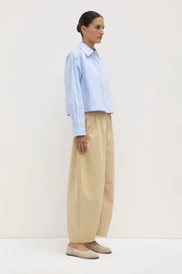 Lola Barrel Pant-Tan