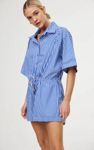 Lucia Playsuit-Riviera Stripe