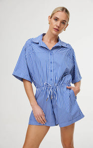 Lucia Playsuit-Riviera Stripe