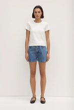 Load image into Gallery viewer, Lyla Cap Sleeve Tee-Antique White