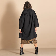 Load image into Gallery viewer, Dublin Tuck Coat-Black