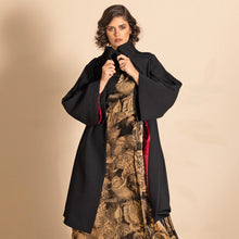 Load image into Gallery viewer, Dublin Tuck Coat-Black