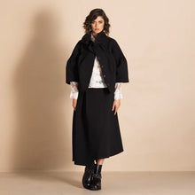 Load image into Gallery viewer, Dublin Tuck Jacket-Black