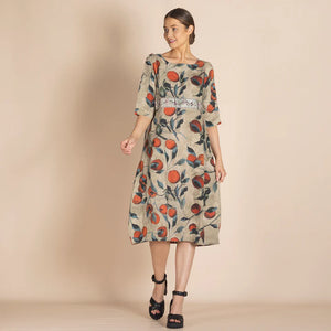 Persimmon Romance Dress-Persimmon