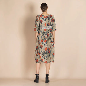 Persimmon Romance Dress-Persimmon