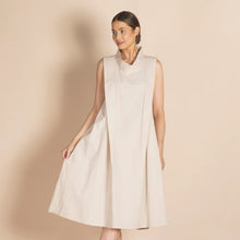 Load image into Gallery viewer, Pima Bishop Dress-Almond