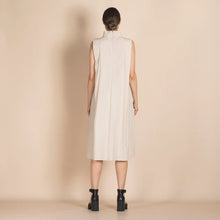 Load image into Gallery viewer, Pima Bishop Dress-Almond