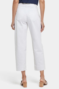 Balloon Jean Ankle-Optic White