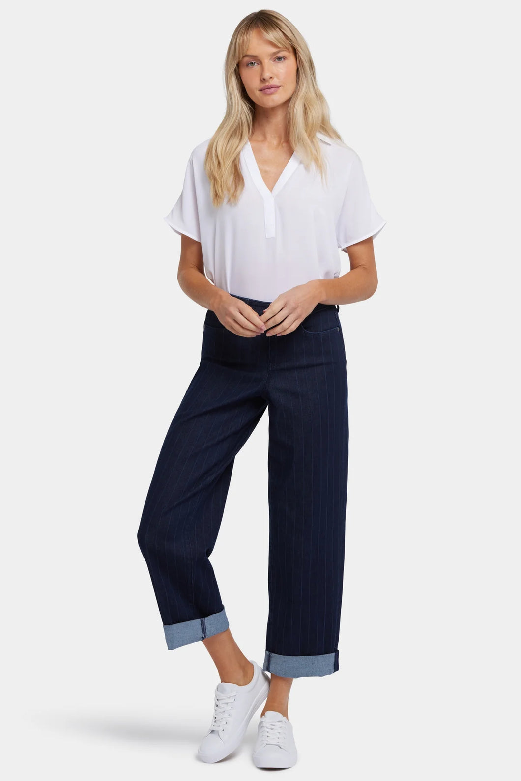 Jemma Barrel Ankle Cuff-Biscay Stripe