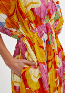 Moana Dress-Capri Abstract