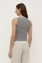 Load image into Gallery viewer, Mara Rib Tank-Charcoal Marle