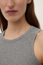 Load image into Gallery viewer, Mara Rib Tank-Charcoal Marle