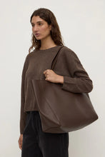 Load image into Gallery viewer, Marina Leather Tote-Walnut