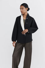 Load image into Gallery viewer, Agnes Jacket Black/Ivory