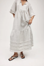 Load image into Gallery viewer, Nellie Dress-Twill Stripe