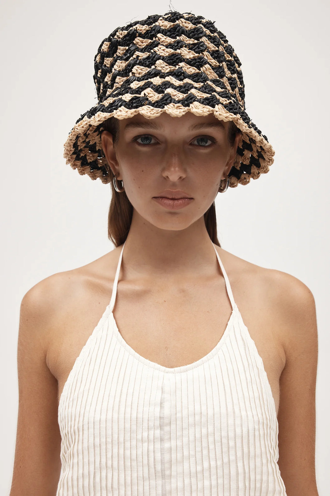 Lola Hat-Natural/Black