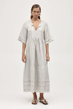 Load image into Gallery viewer, Nellie Dress-Twill Stripe