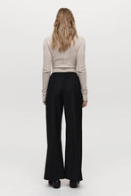 Load image into Gallery viewer, Alicia Pant-Black 100% Wool Twill