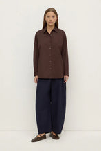 Load image into Gallery viewer, Micha Poplin L/S Shirt-Ganache