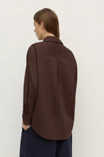 Load image into Gallery viewer, Micha Poplin L/S Shirt-Ganache