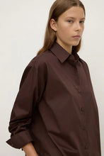 Load image into Gallery viewer, Micha Poplin L/S Shirt-Ganache