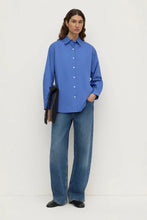 Load image into Gallery viewer, Micha Poplin L/S Shirt-New Blue
