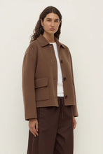 Load image into Gallery viewer, Mya Wool Jacket-Milk Choc