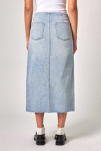 Load image into Gallery viewer, Recut Maxi Skirt-Light Vintage Indigo