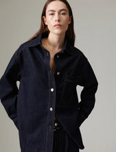 Load image into Gallery viewer, Naika-Relaxed Denim Shirt-Blue Indigo