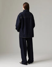 Load image into Gallery viewer, Naika-Relaxed Denim Shirt-Blue Indigo