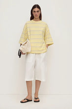 Load image into Gallery viewer, Nora Cotton Stripe Oversized Tee-Rind Stripe