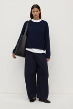 Load image into Gallery viewer, Lola Barrel Pant-Navy
