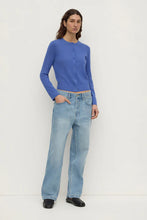 Load image into Gallery viewer, Orina Cotton Cashmere Cardigan-New Blue