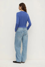 Load image into Gallery viewer, Orina Cotton Cashmere Cardigan-New Blue
