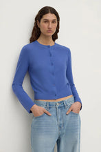Load image into Gallery viewer, Orina Cotton Cashmere Cardigan-New Blue