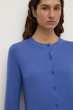 Load image into Gallery viewer, Orina Cotton Cashmere Cardigan-New Blue
