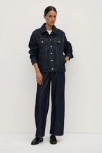 Load image into Gallery viewer, Denim Oversized Jacket-Rinse