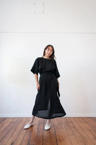 Harmony Dress-Onyx