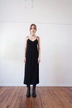 Load image into Gallery viewer, Cascade Slip Dress-Onyx