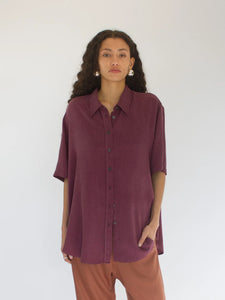 Painter Shirt-Plum