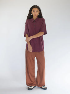 Painter Shirt-Plum