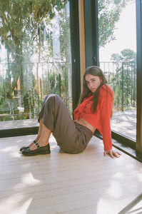 Shall We Blouse-Tomato