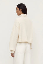 Load image into Gallery viewer, Paris Wool Cashmere Knit Turtleneck-White