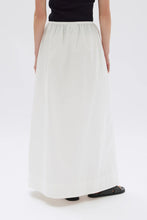 Load image into Gallery viewer, Philipa Poplin Midi Skirt-White