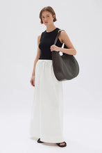 Load image into Gallery viewer, Philipa Poplin Midi Skirt-White