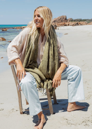 Shawl/Wrap/Scarf-Pistachio