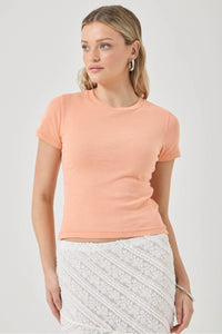 Classic Tee-Peach