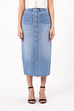 Load image into Gallery viewer, Sailor Skirt-Mid Vintage Blue